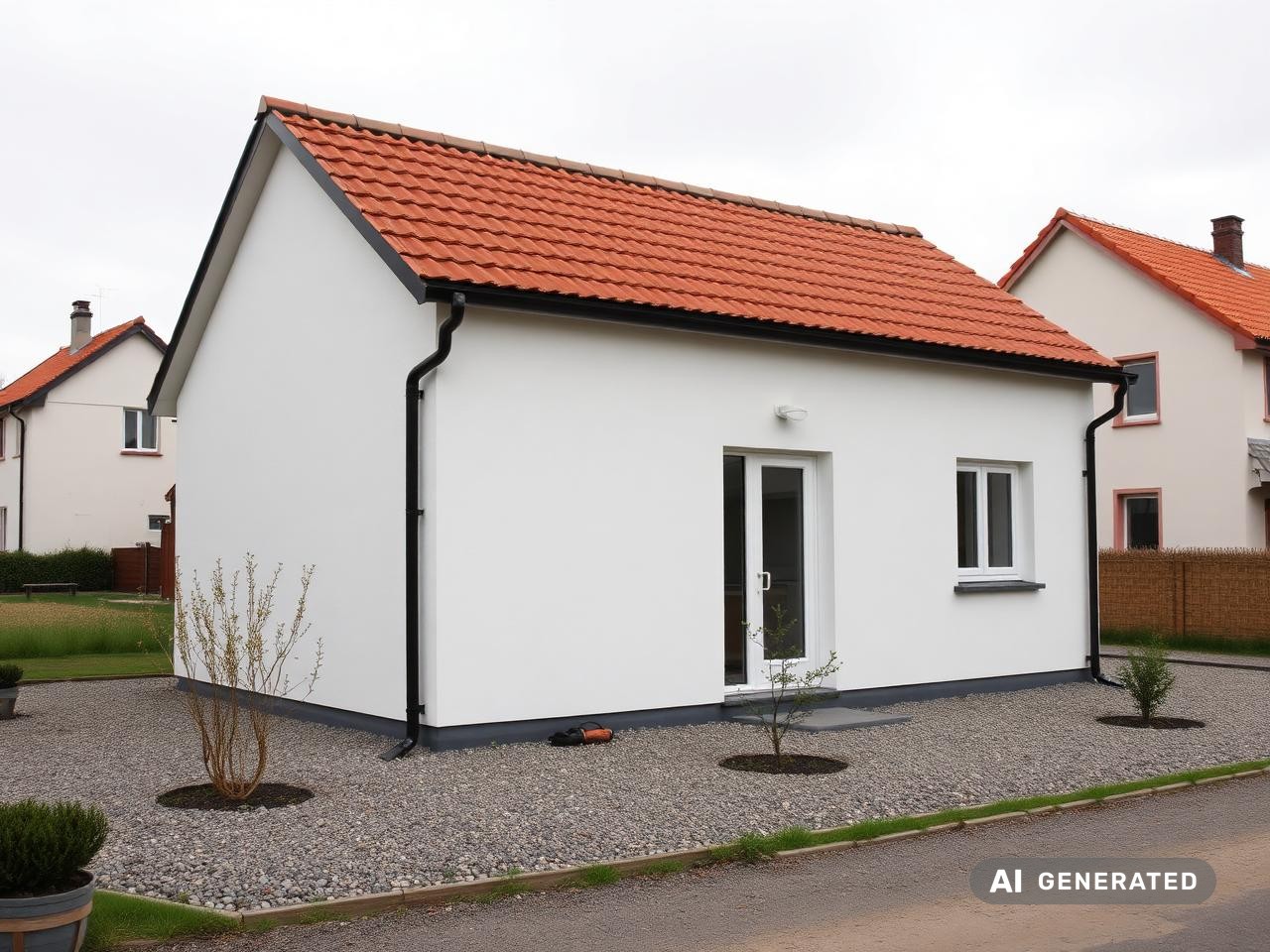 Wohnhaus im Dorf